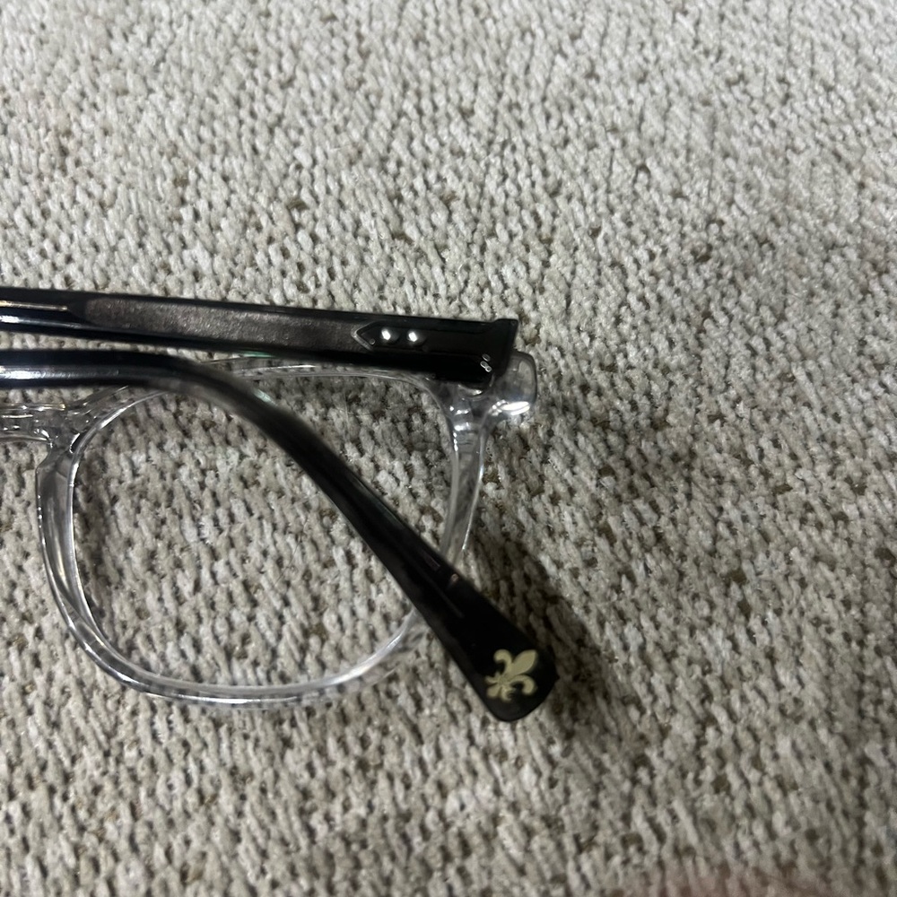 Seraphine  Gray Clear Eyewear Frame handmade in Japan - Picture 16 of 16
